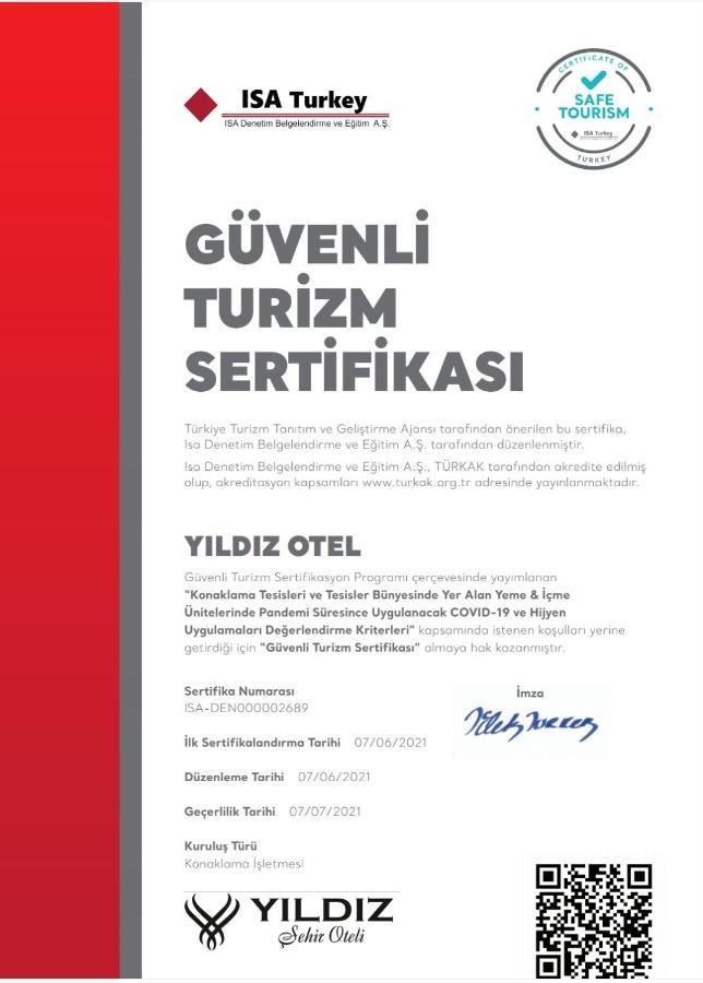 Yildiz Hotel Fatsa Zewnętrze zdjęcie